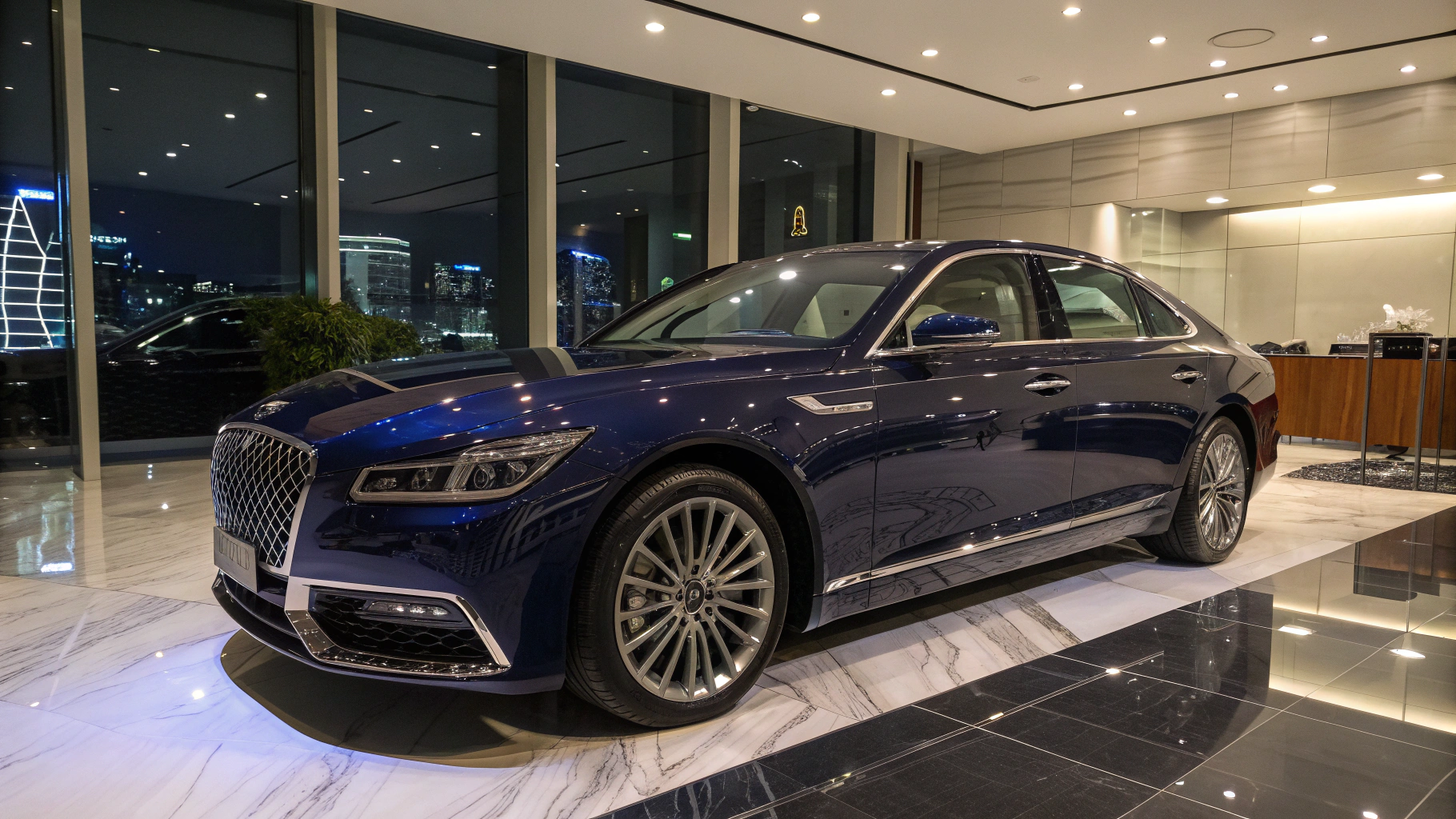 Sedan Darkest Legal Tint - After