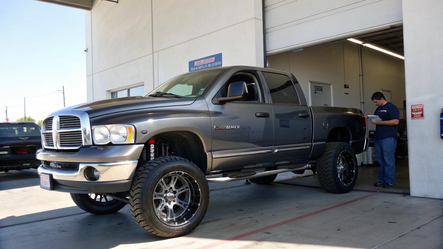 Truck Heat Rejection - Before