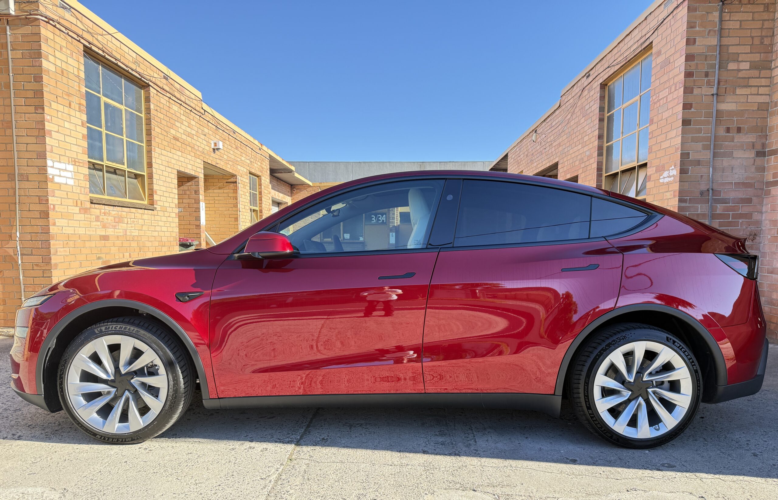 Sedan Darkest Legal Tint - Before