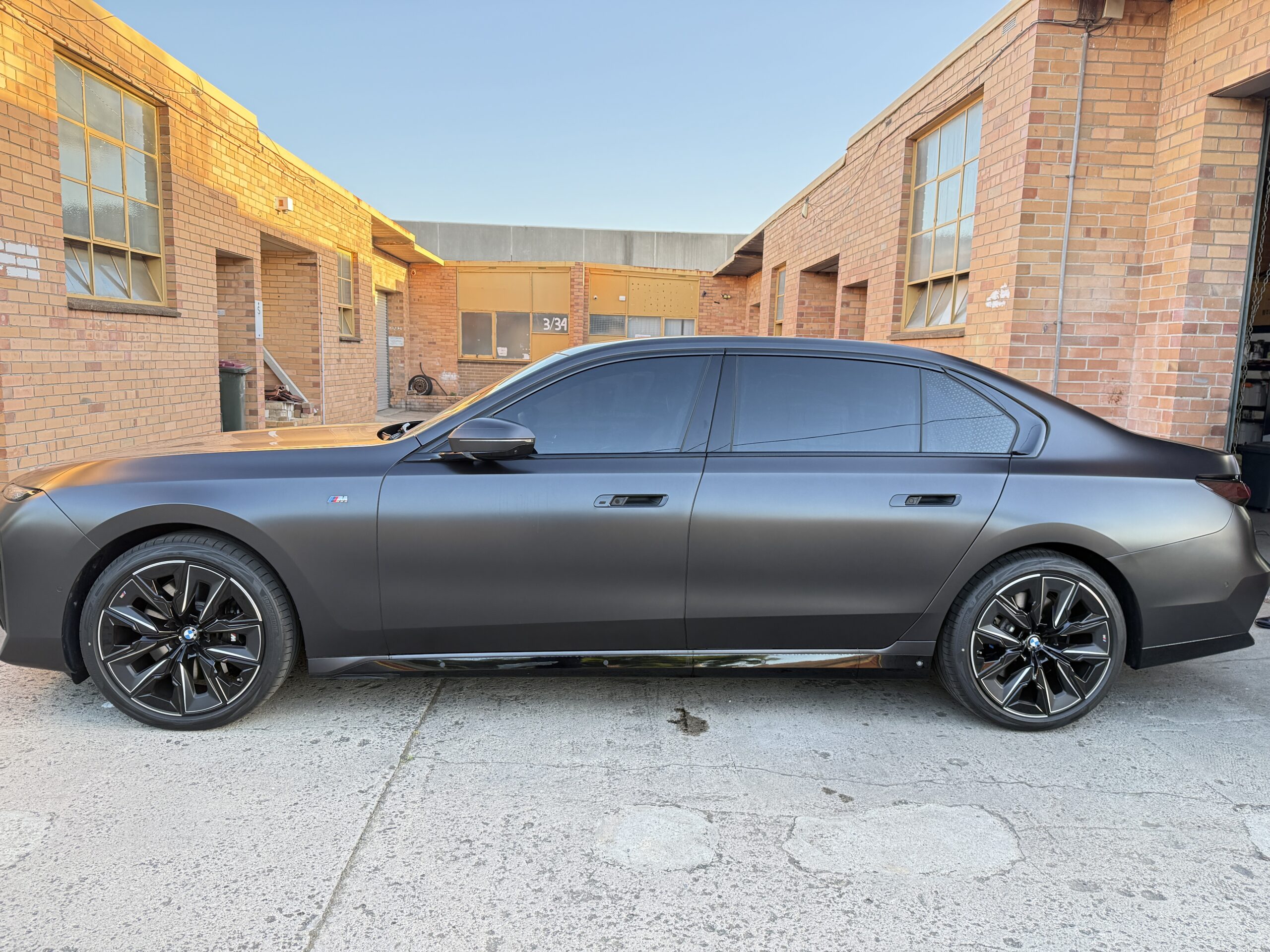 BMW 7 series Custom Shades - 20% Front / 5% Rear - After