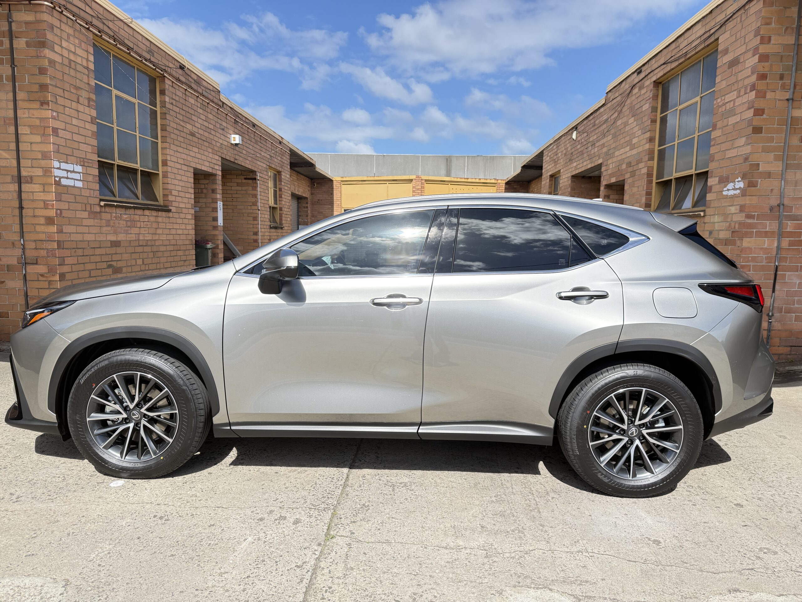 Lexus NX Custom Shades - 30% Front / 5% Rear - After